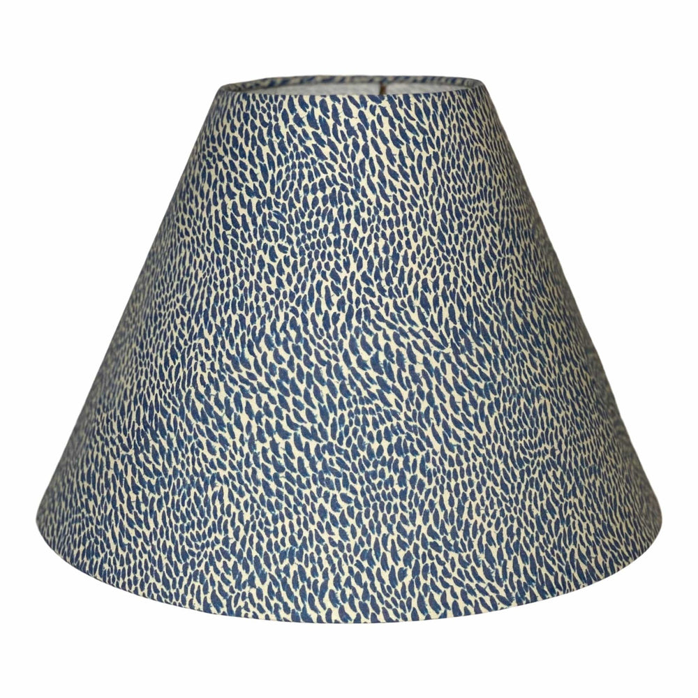 Plumettes by Pierre Frey Hardback 12" shade (2) in stock - Lux Lamp Shades