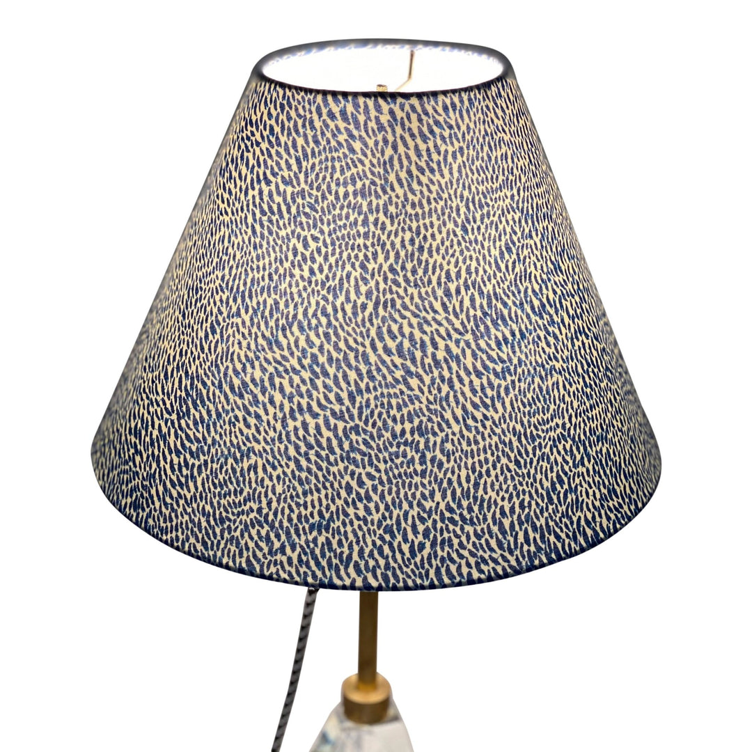 Plumettes by Pierre Frey Hardback 12" shade (2) in stock - Lux Lamp Shades
