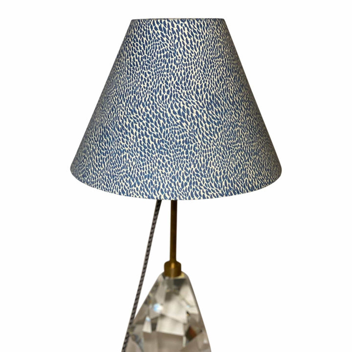 Plumettes by Pierre Frey Hardback 12" shade (2) in stock - Lux Lamp Shades