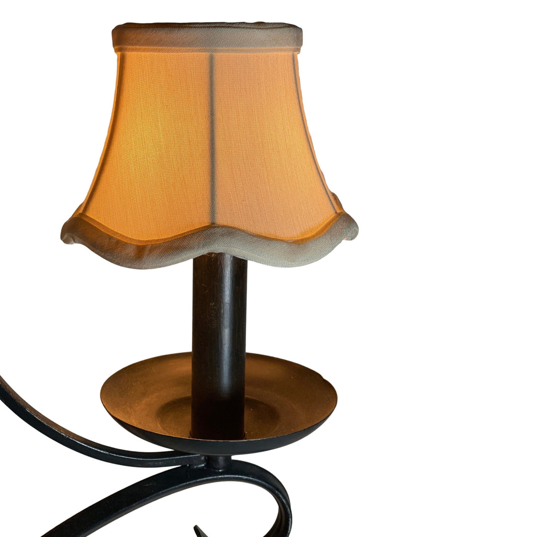 Scalloped Bell Softback Sconce - Lux Lamp Shades