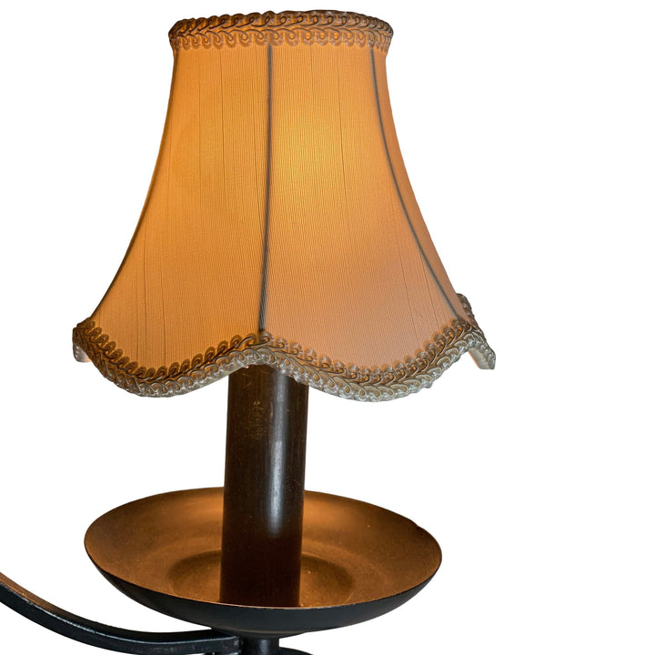 Scalloped Bell Softback Sconce - Braid Trim - Lux Lamp Shades