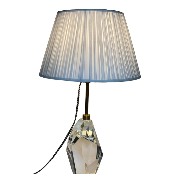 Sheer Coconut 14" Gathered shade - (2) in stock - Lux Lamp Shades