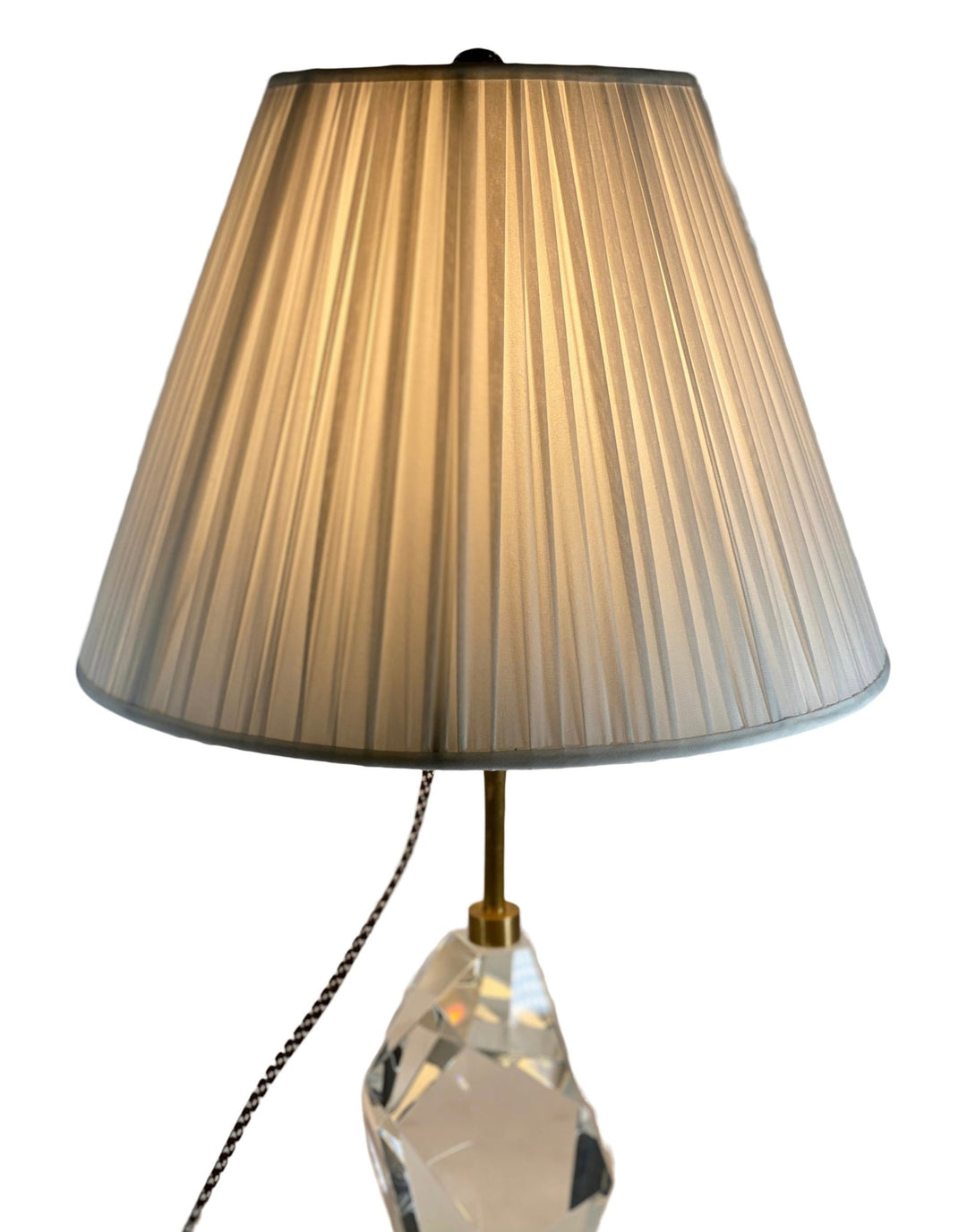 Sheer Coconut 16" Gathered shade - Lux Lamp Shades
