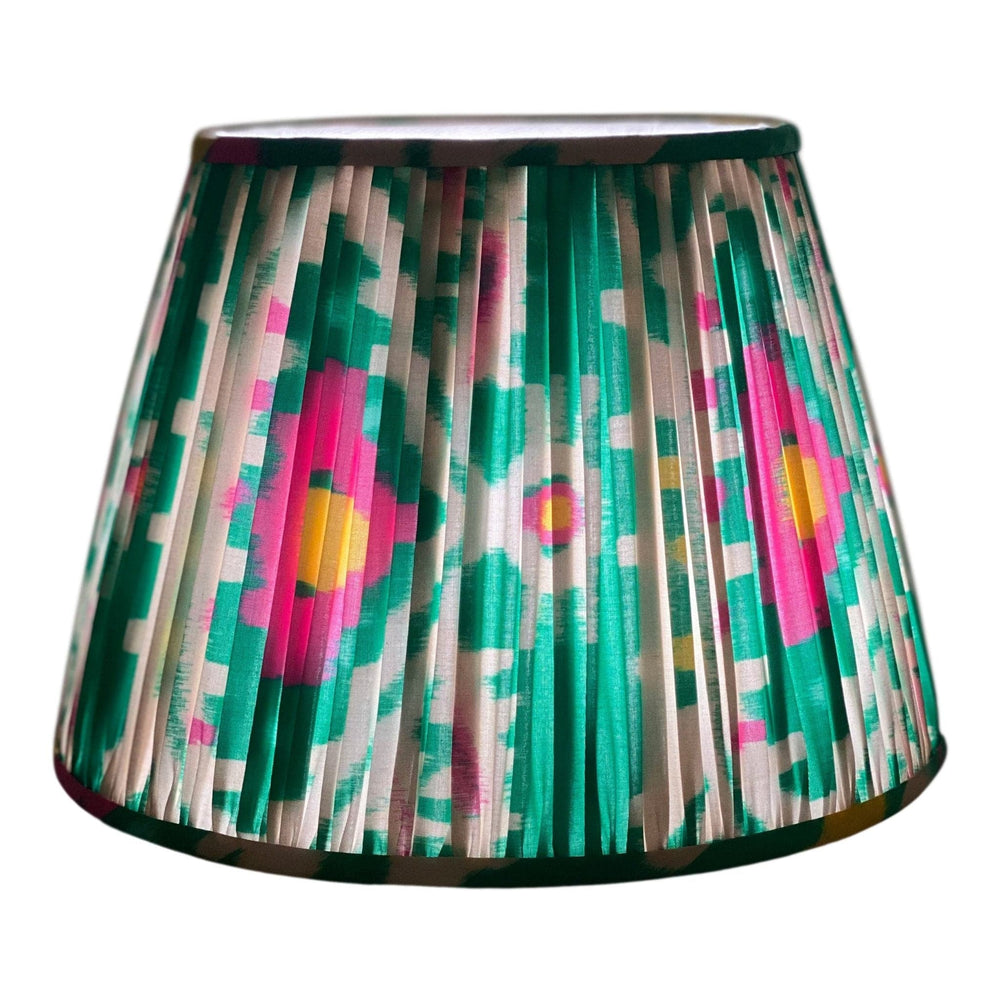 Shirred/Gathered Empire Shade made with ANY Spoonflower Fabric - MADE TO ORDER - Ships in 3 weeks! - Lux Lamp Shades