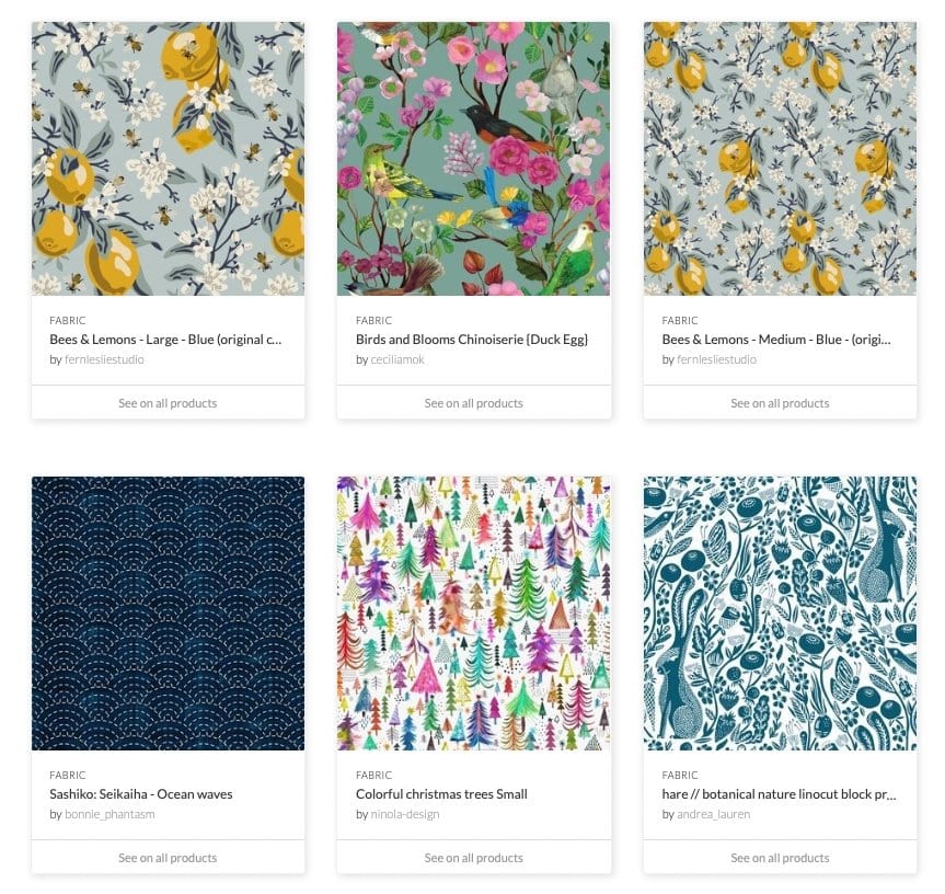 Shirred/Gathered Empire Shade made with ANY Spoonflower Fabric - MADE TO ORDER - Ships in 3 weeks! - Lux Lamp Shades