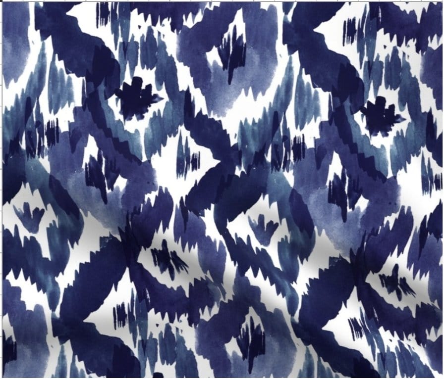 Shirred/Gathered Empire Shade made with ANY Spoonflower Fabric - MADE TO ORDER - Ships in 3 weeks! - Lux Lamp Shades