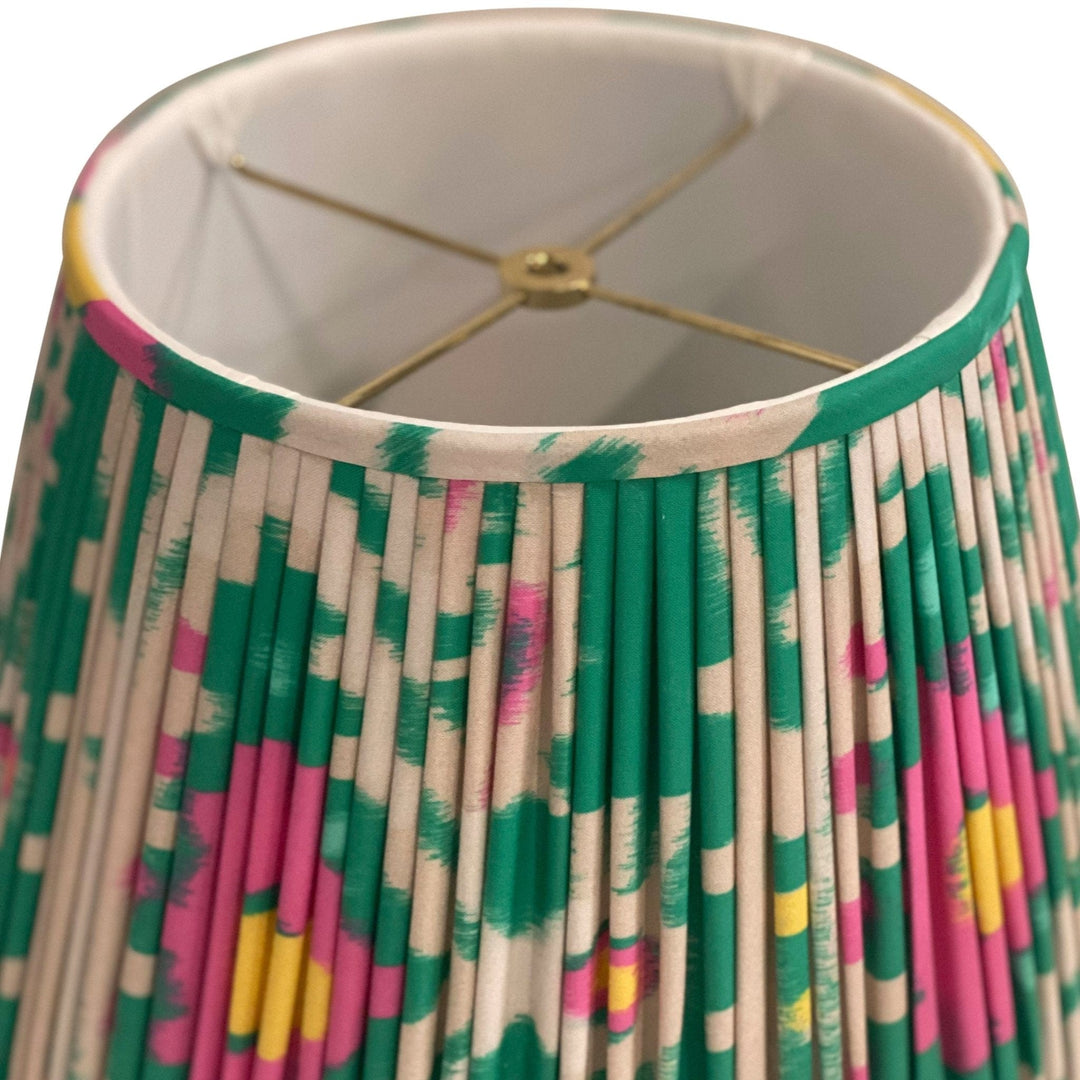 Shirred/Gathered Empire Shade made with ANY Spoonflower Fabric - MADE TO ORDER - Ships in 3 weeks! - Lux Lamp Shades