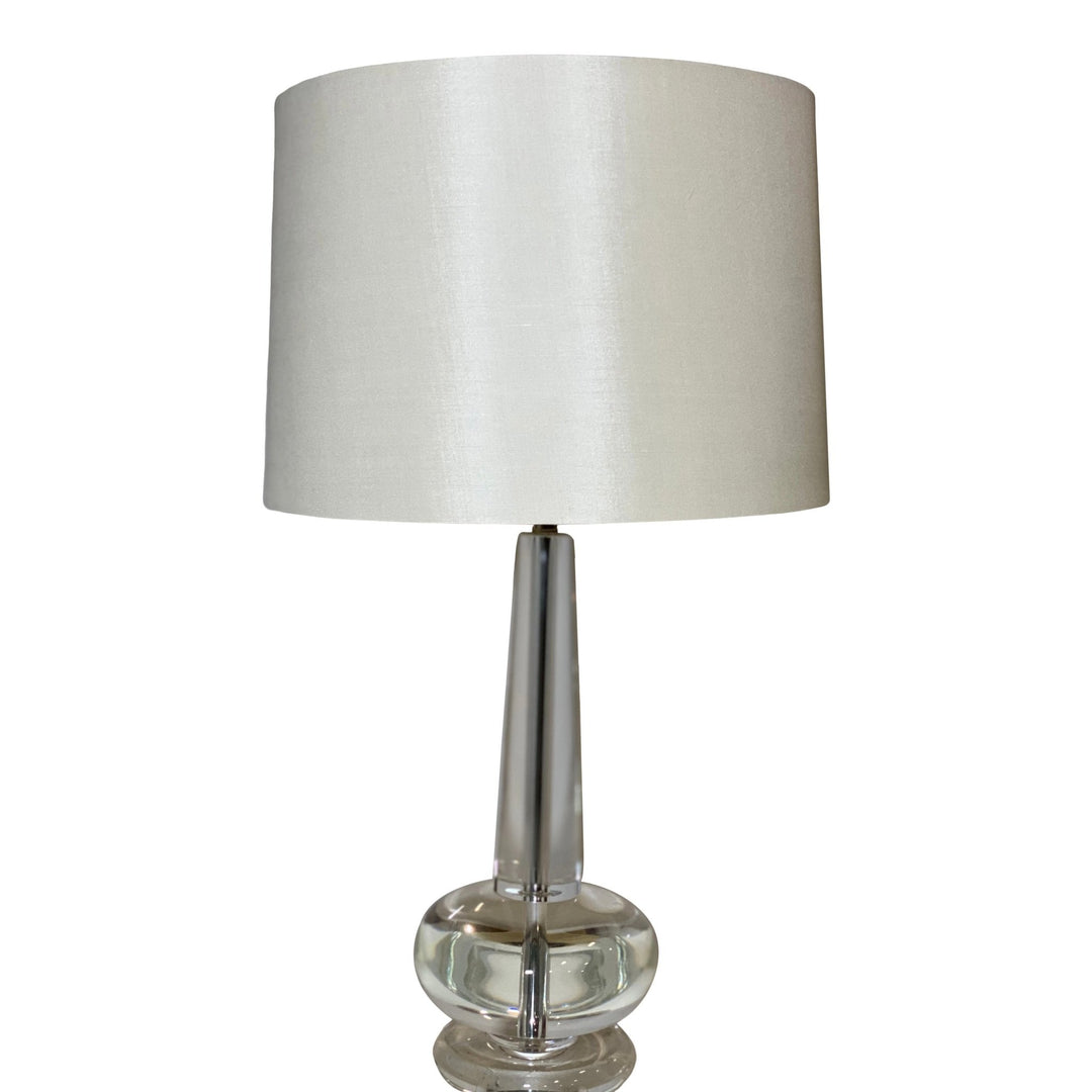 Silk Hardback Drum Shade with Silk Lining - Lux Lamp Shades