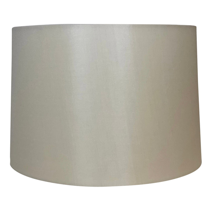 Silk Hardback Drum Shade with Silk Lining - Lux Lamp Shades