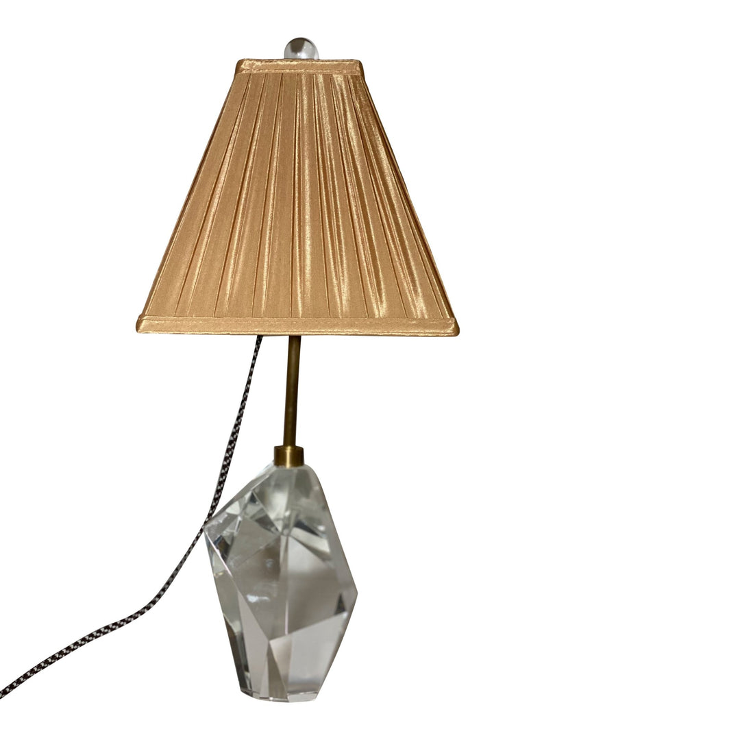 Silk Pyramid Spaced Box Pleat Shade - Lux Lamp Shades