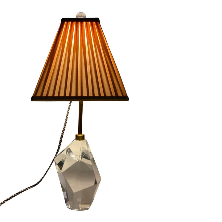 Silk Pyramid Spaced Box Pleat Shade - Lux Lamp Shades