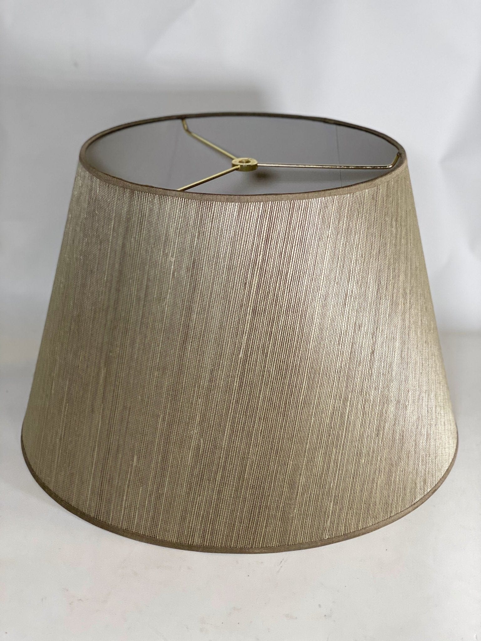 Slate Grasscloth 18 Pembroke Hardback Shade Lux Lamp Shades