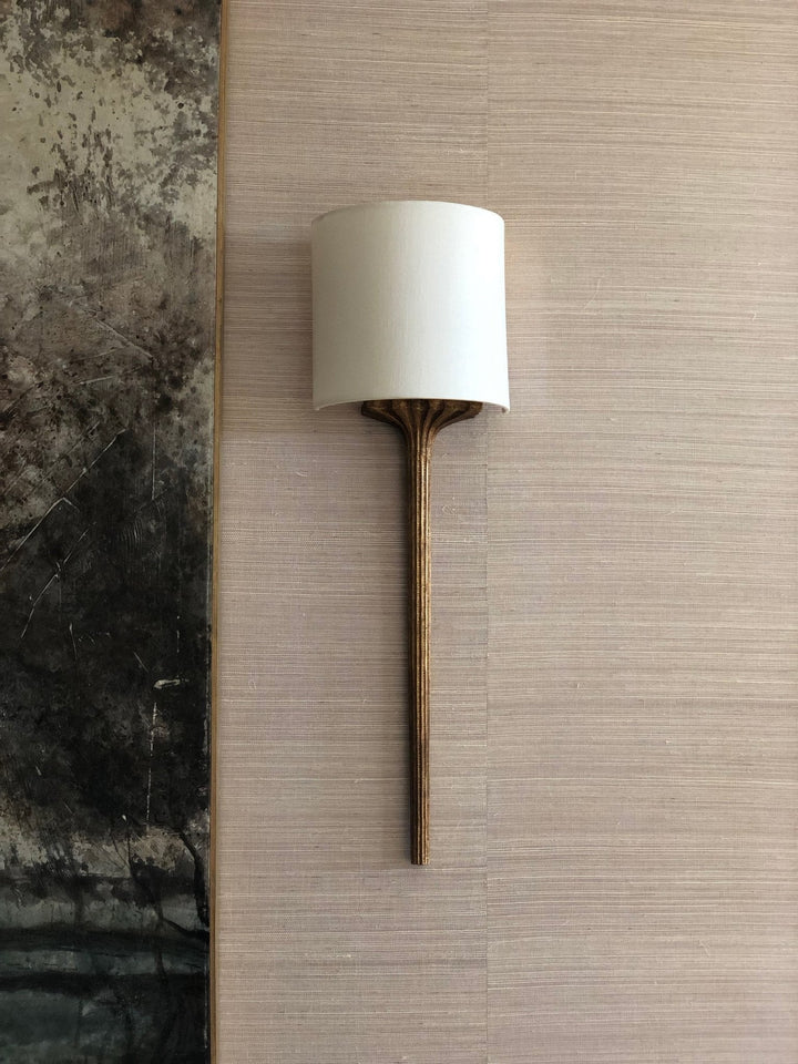 Small Sconce Lamp Shade - 5” Half Drum With Candle Clip - Lux Lamp Shades
