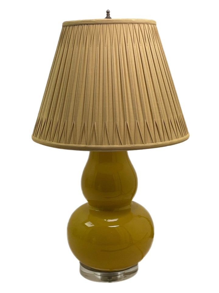 Smocked Pleat Silk Empire Shades - Multiple sizes and colors - Lux Lamp Shades