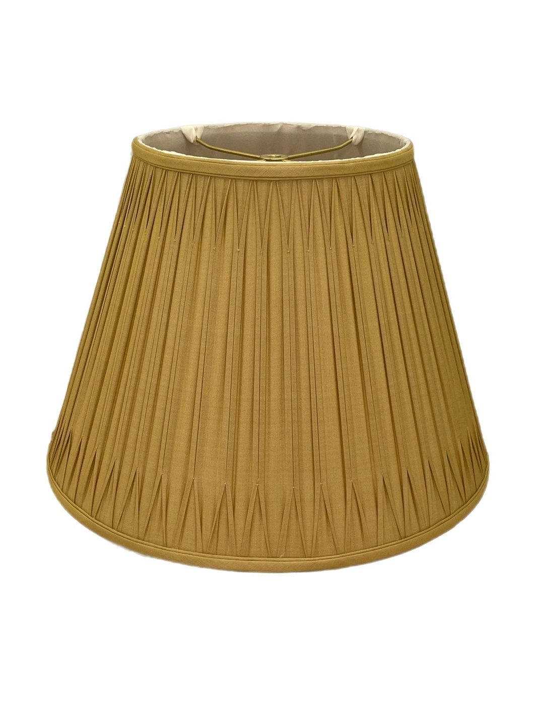 Smocked Pleat Silk Empire Shades - Multiple sizes and colors - Lux Lamp Shades