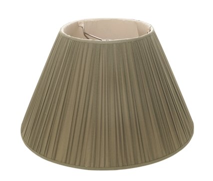 Spinach Sheer Silk - Empire - 14" - Lux Lamp Shades