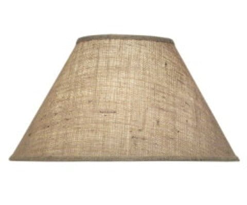 Stiffel Lampshade - 20" Natural Burlap - Lux Lamp Shades