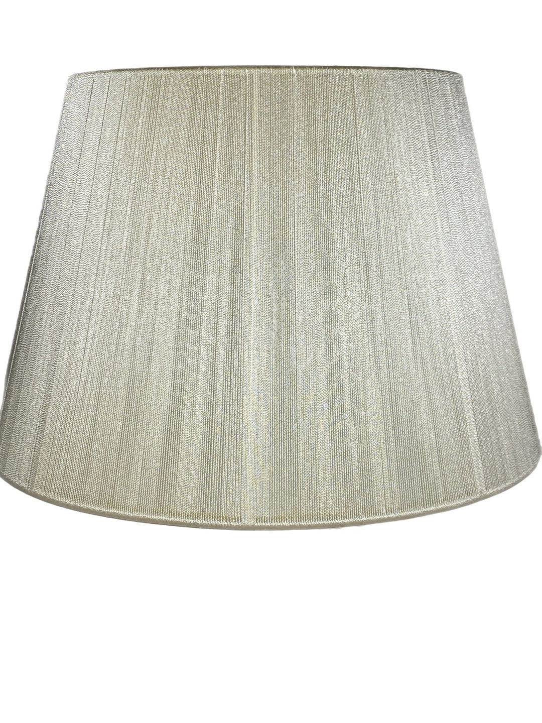 White Silk String Shade - Lux Lamp Shades