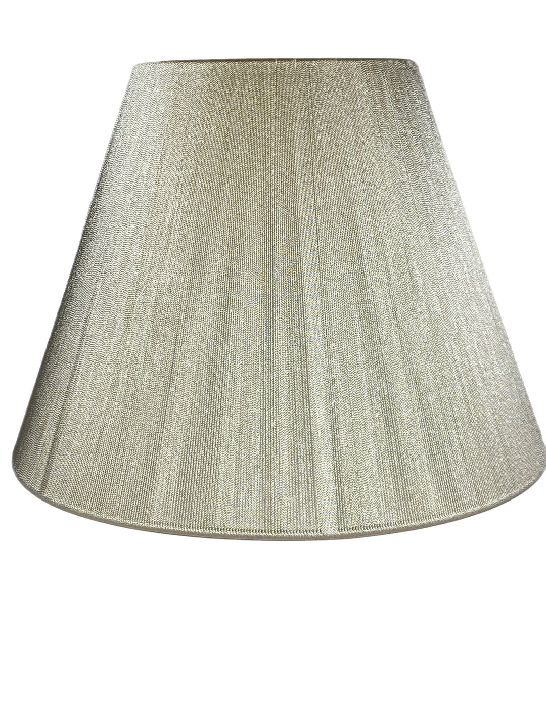 White Silk String Shade - Empire - Lux Lamp Shades