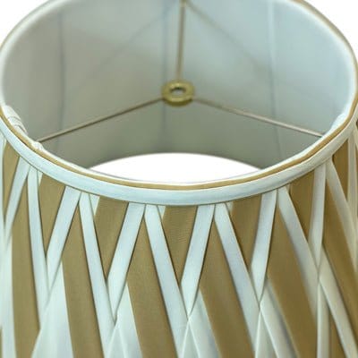 Woven Pongee Fabric 16" Shade - Lux Lamp Shades