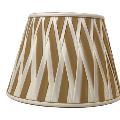 Woven Pongee Fabric 16" Shade - Lux Lamp Shades